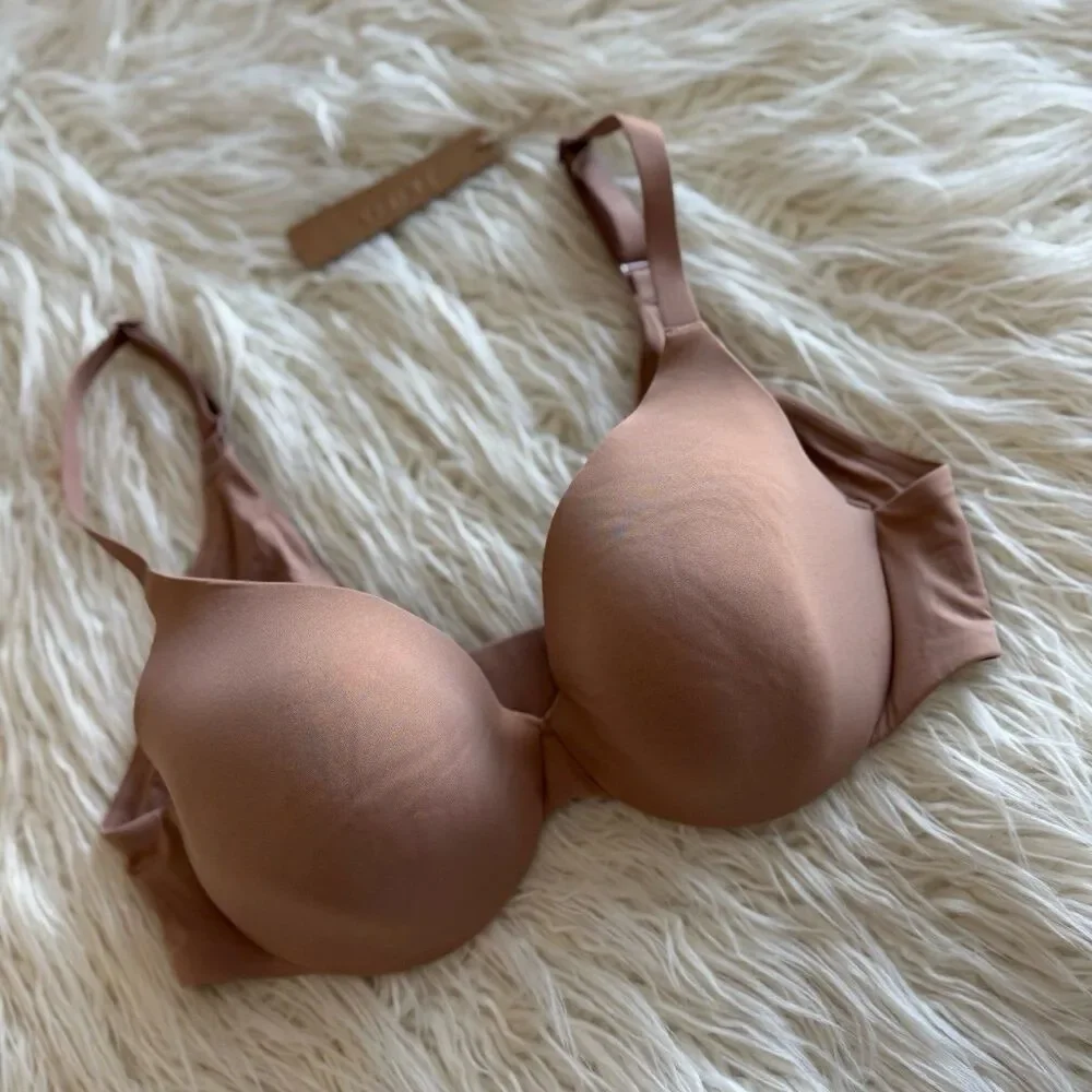 Skims Smoothing Intimates Full Coverage Lightly Lined Bra Sienna Size 34DD - Picture 2 of 5